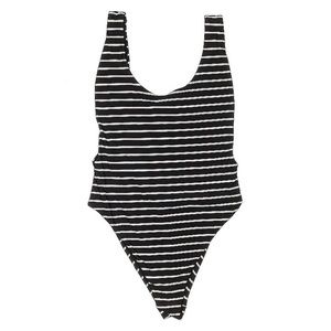Aerie One Piece striped swimsuit, size medium